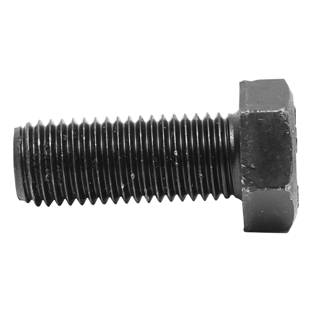 Black screw with hexagonal head DIN 933 M16x40 G10.9 50 pcs/bag