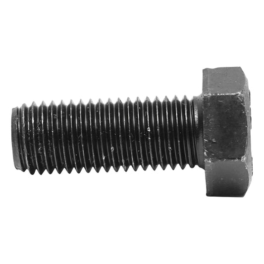 Black screw with hexagonal head DIN 933 M16x40 G10.9 50 pcs/bag
