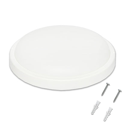 LED ceiling light 24W, 220V, IP65, diameter 260mm (moisture-resistant lighting body) Breckner Germany