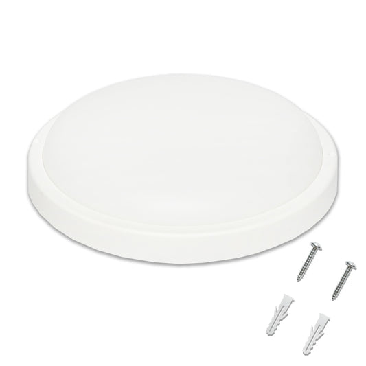 LED ceiling light 24W, 220V, IP65, diameter 260mm (moisture-resistant lighting body) Breckner Germany