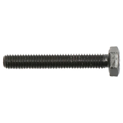 Black screw with hexagonal head DIN 933 M6x40 G10.9 200 pieces/bag