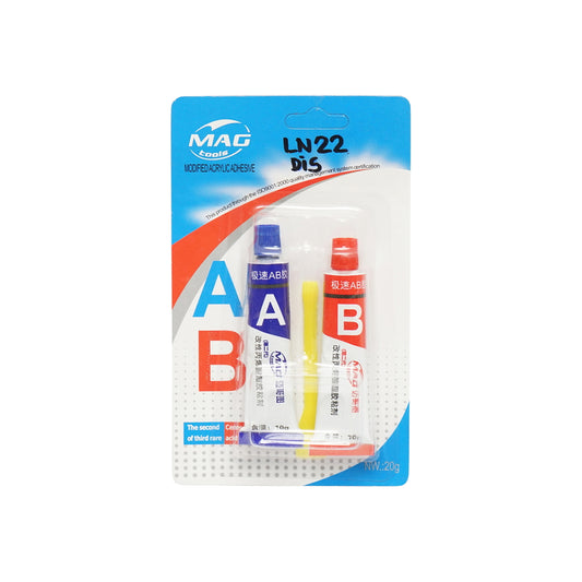 Two-component acrylic adhesive 10+10ml