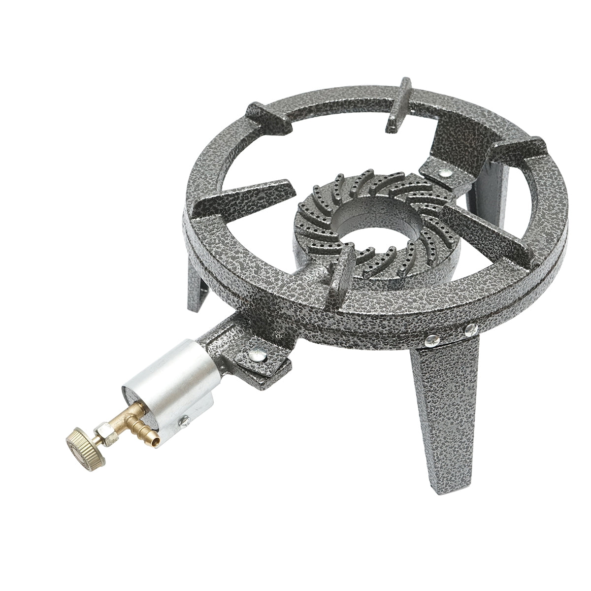 Pirostrie, cast iron gas burner with 3 legs 280x106mm