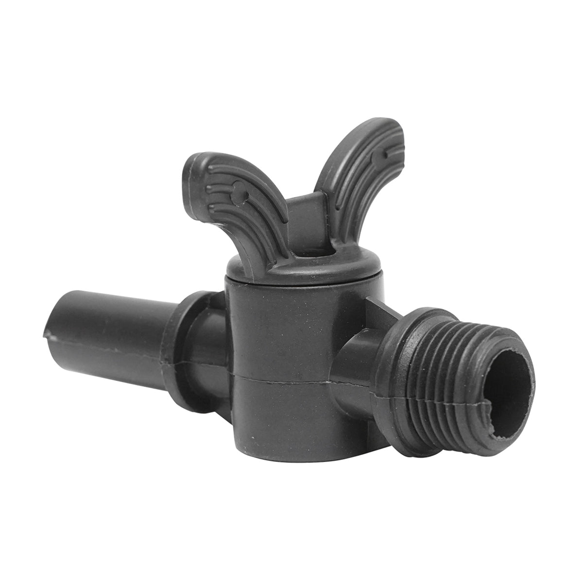 Plastic tap 1/2 x fi 16mm for milking machine Breckner Germany