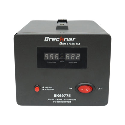Automatic voltage stabilizer 500VA single-phase with servo motor Breckner Germany