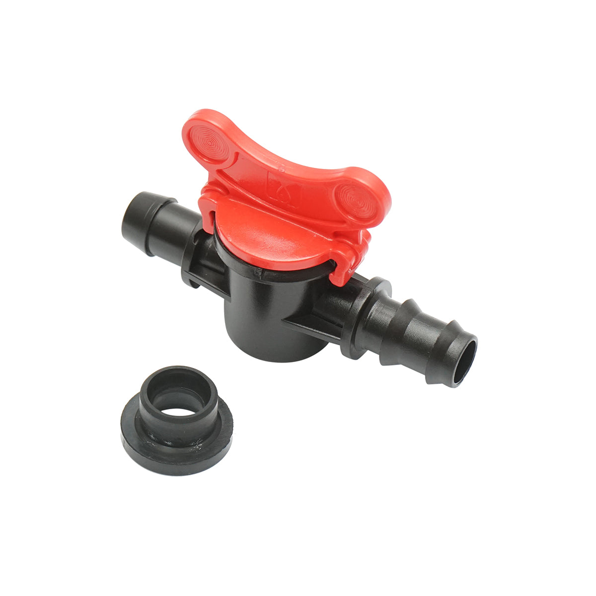 Equal dropper tap D16mm with gasket for irrigation systems