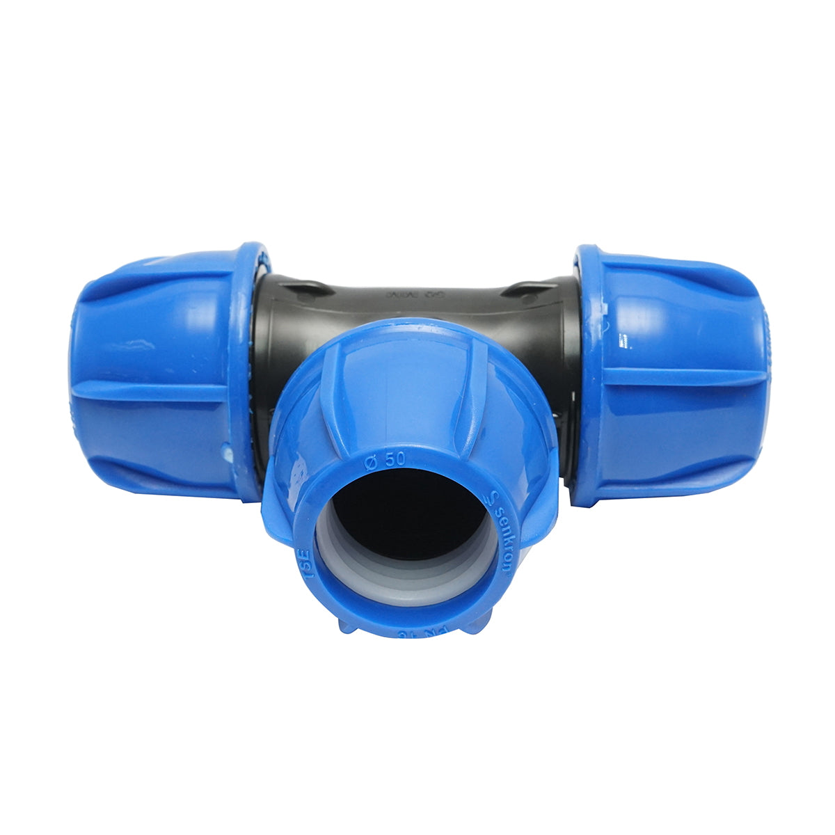 Your equal compression D50x50x50 mm PN16 for irrigation systems