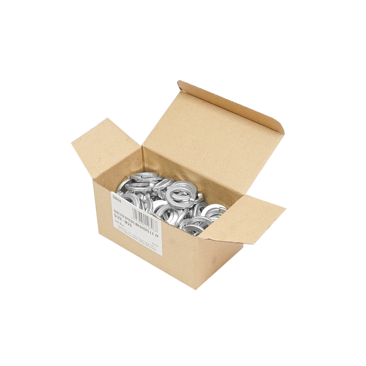 Flat washers DIN 127 B-4.8 M20 100 pcs