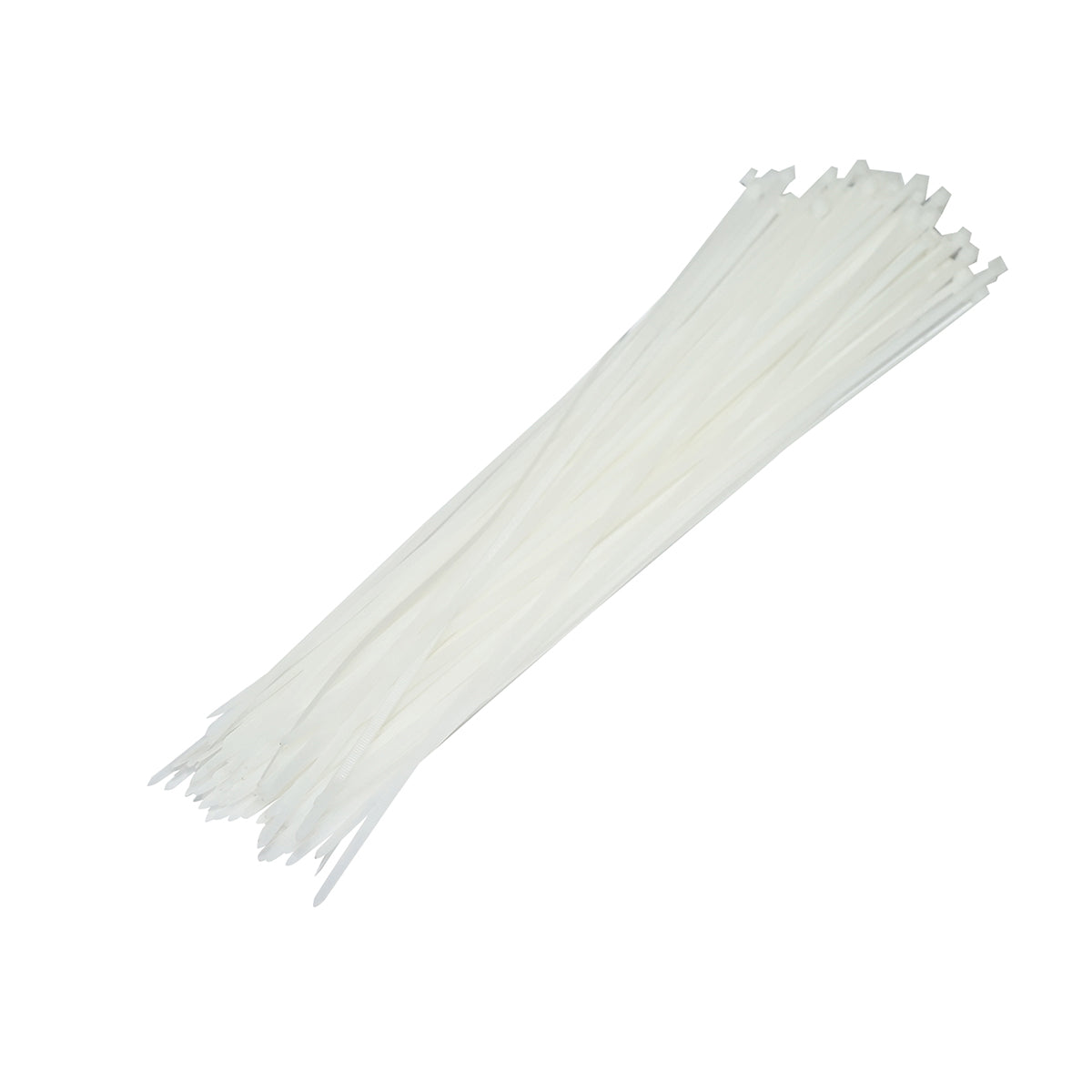 Facet, plastic collar 5x200mm, white, set of 100 pieces Breckner Germany