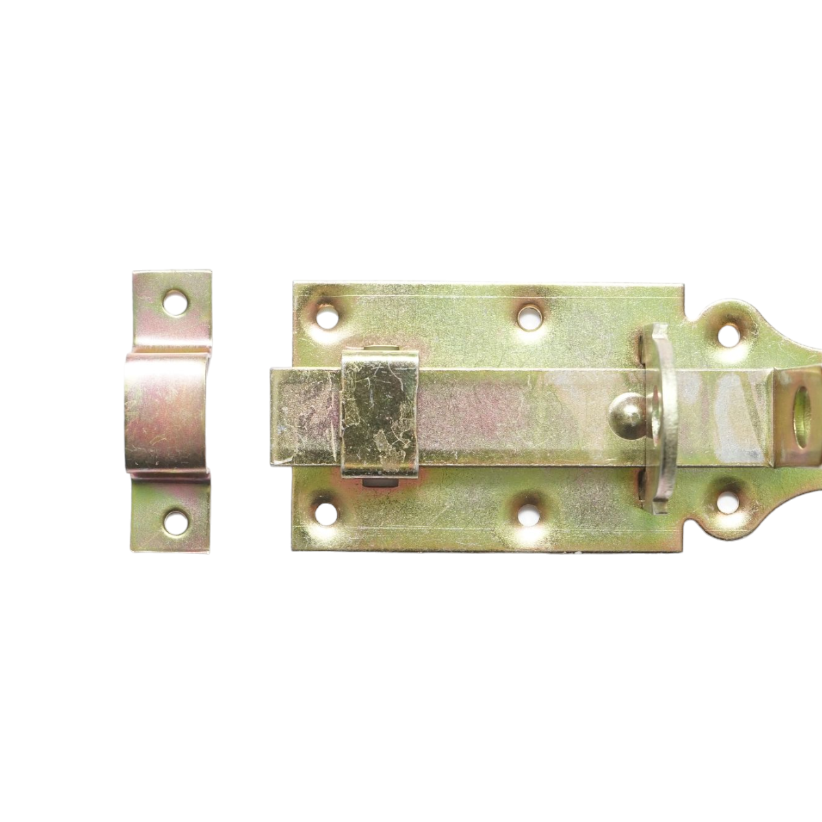 100mm flat latch with lock