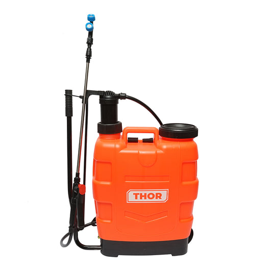 Vermorel spraying pump, manual with 20L tank, 2 interchangeable nozzles THOR
