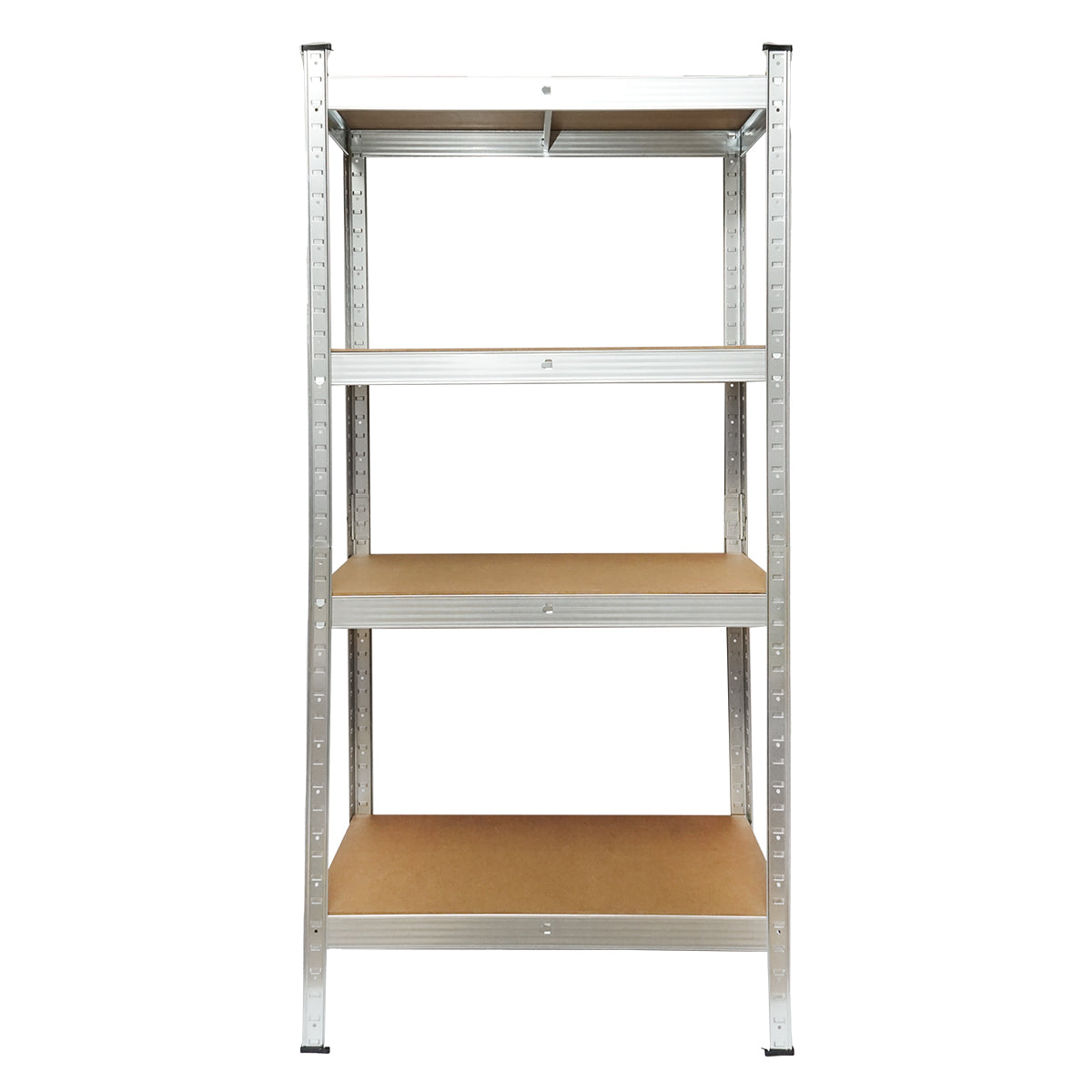 Metal shelf with 4 MDF shelves, 144x70x40cm, 50kg/shelf, assembly without screws Breckner Germany