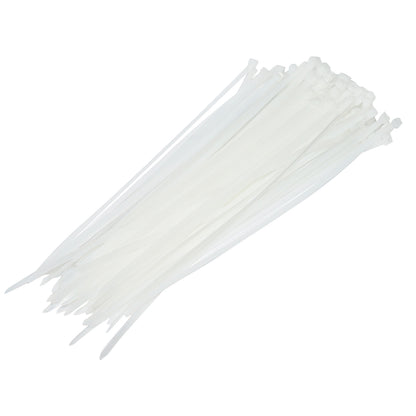 Facet, plastic collar 4.8x290mm, white, set of 100 pieces Breckner Germany