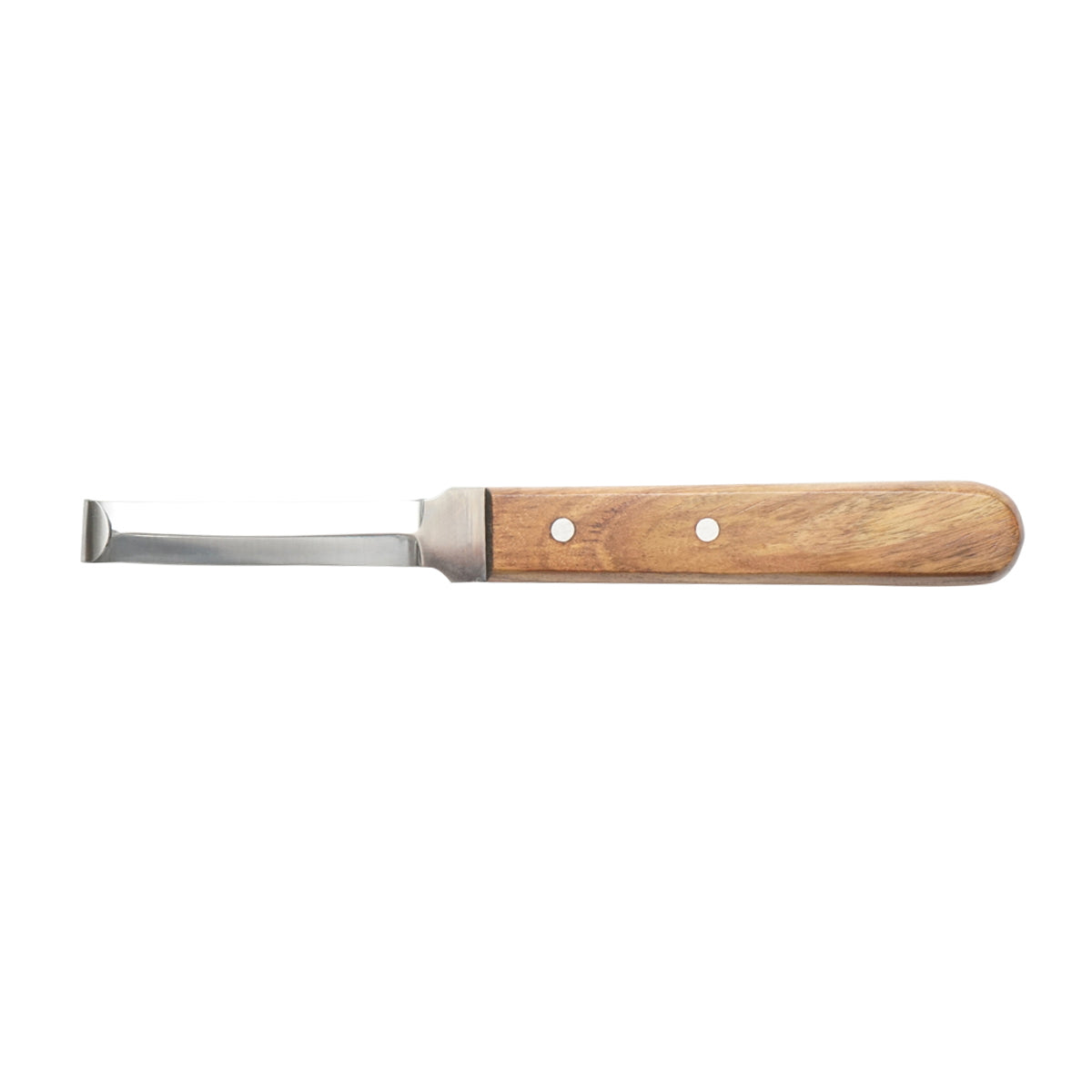 Double-edged reneta with hook for cleaning hooves, 190mm Breckner Germany
