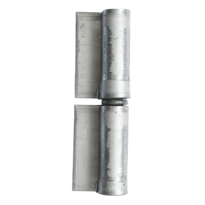 Welded hinge with base for gate, door 4X120mm