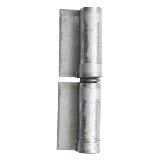 Welded hinge with base for gate, door 4X120mm