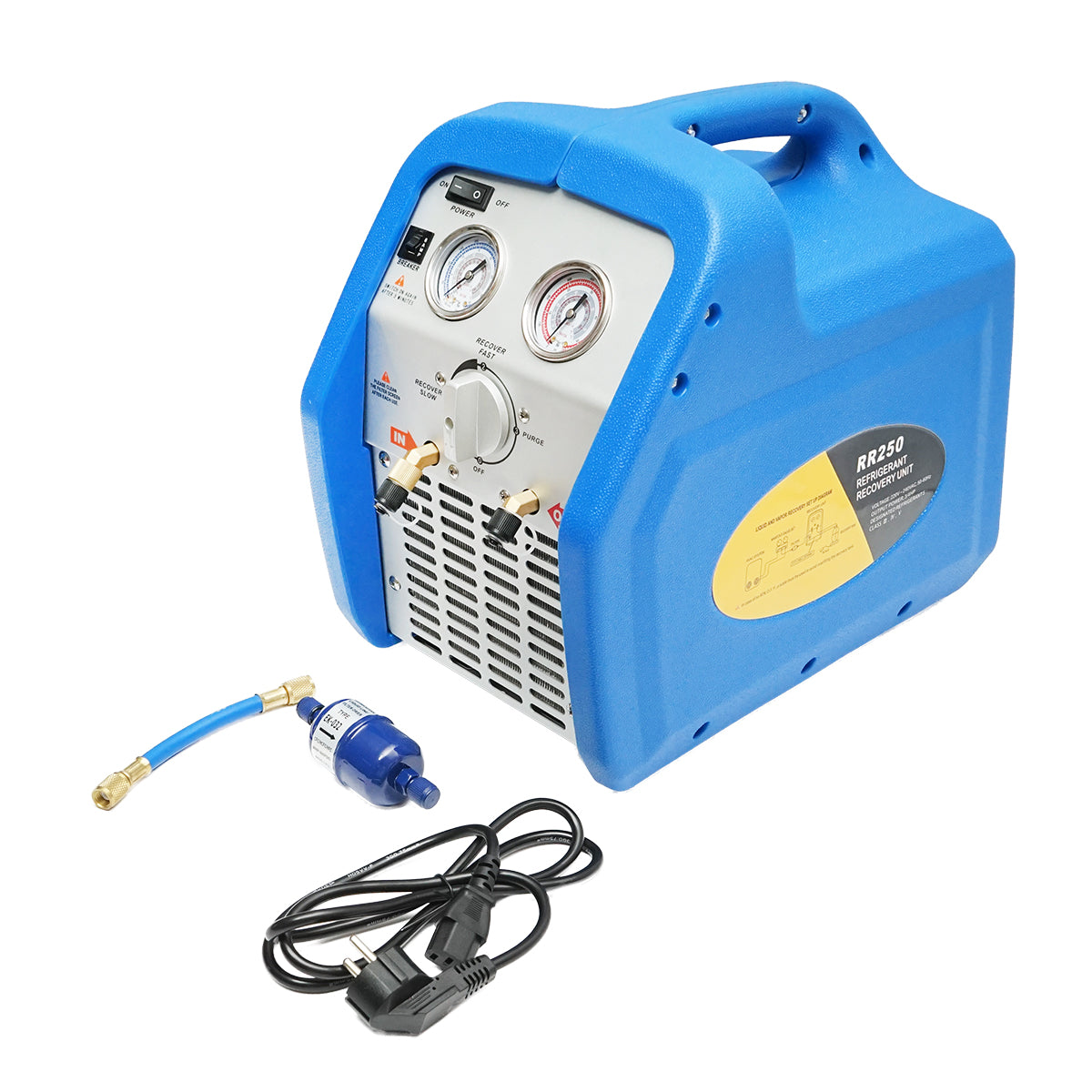 Freon recovery station 3/4 HP, 220V for category III, IV, V