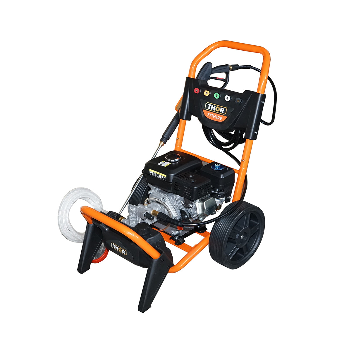 Gas pressure washer 7HP, 220 Bar, flow rate 510l/H with hose and Thor gun