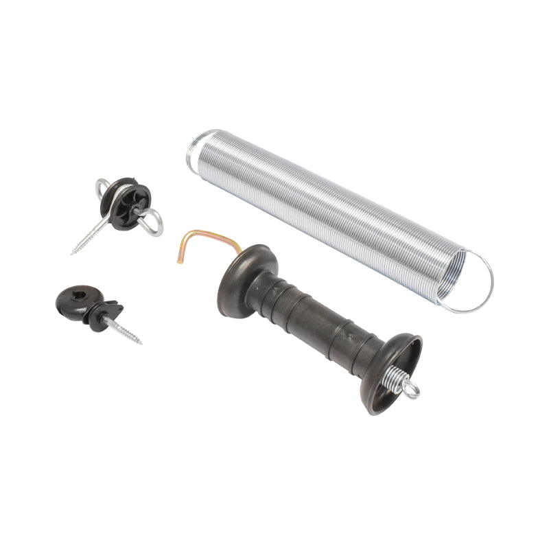 Set of gate handle with arch and electric fence insulators Mezofarm