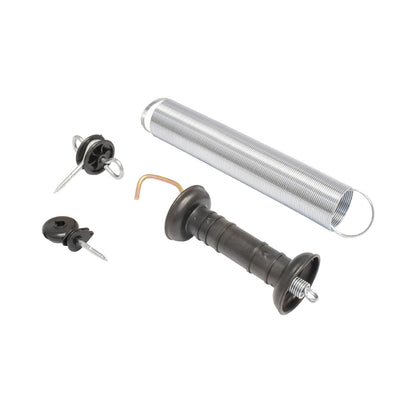 Set of gate handle with arch and electric fence insulators Mezofarm