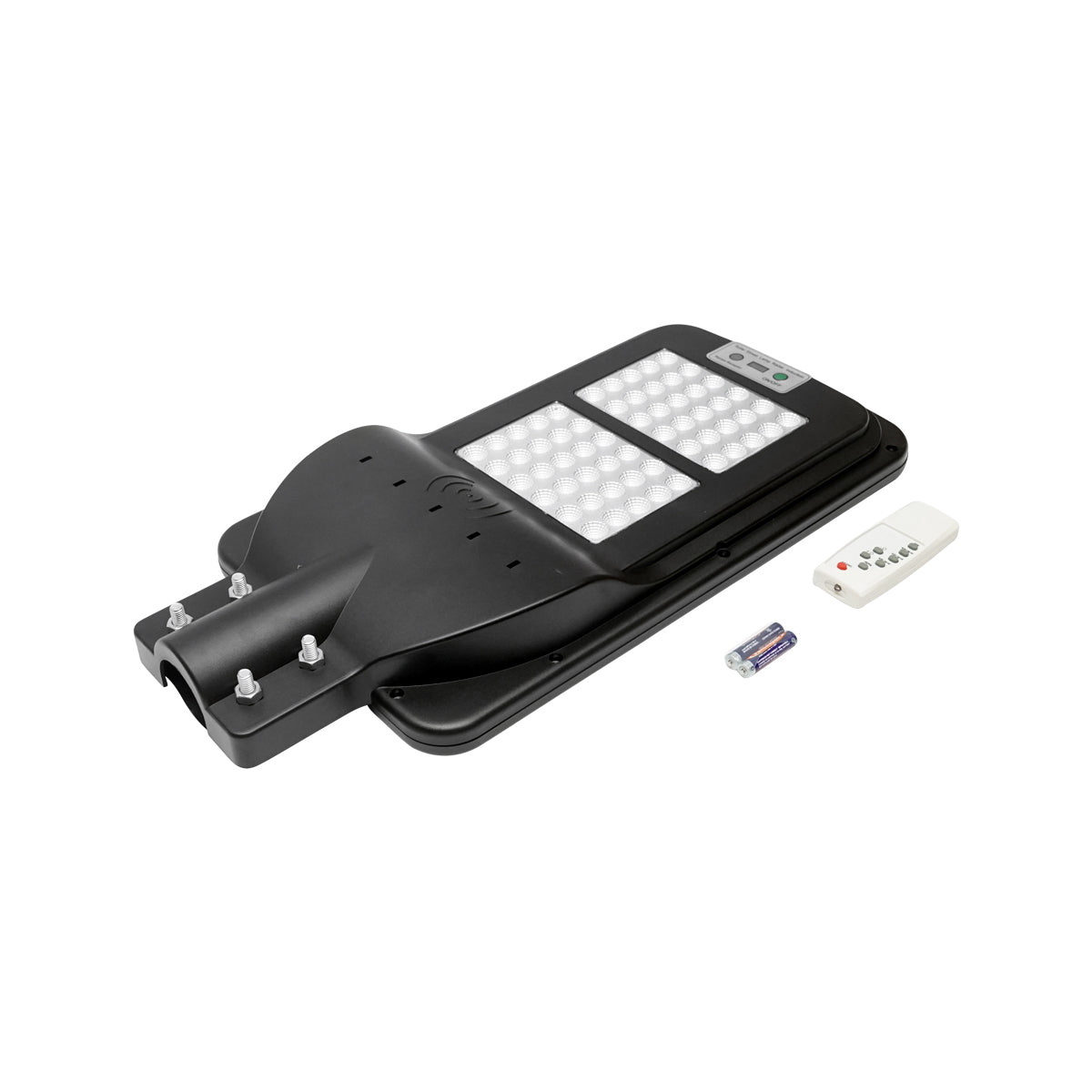 LED solar street lamp 60W, 6500K, IP65 with solar panel, motion sensor and attachment for pole Breckner Germany
