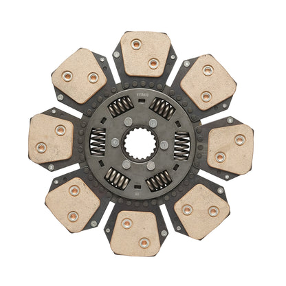 Clutch disc with a diameter of 350mm, inner diameter 1 of 45mm, inner diameter 2 of 50mm Z=18 for Fiat OEM 5118453