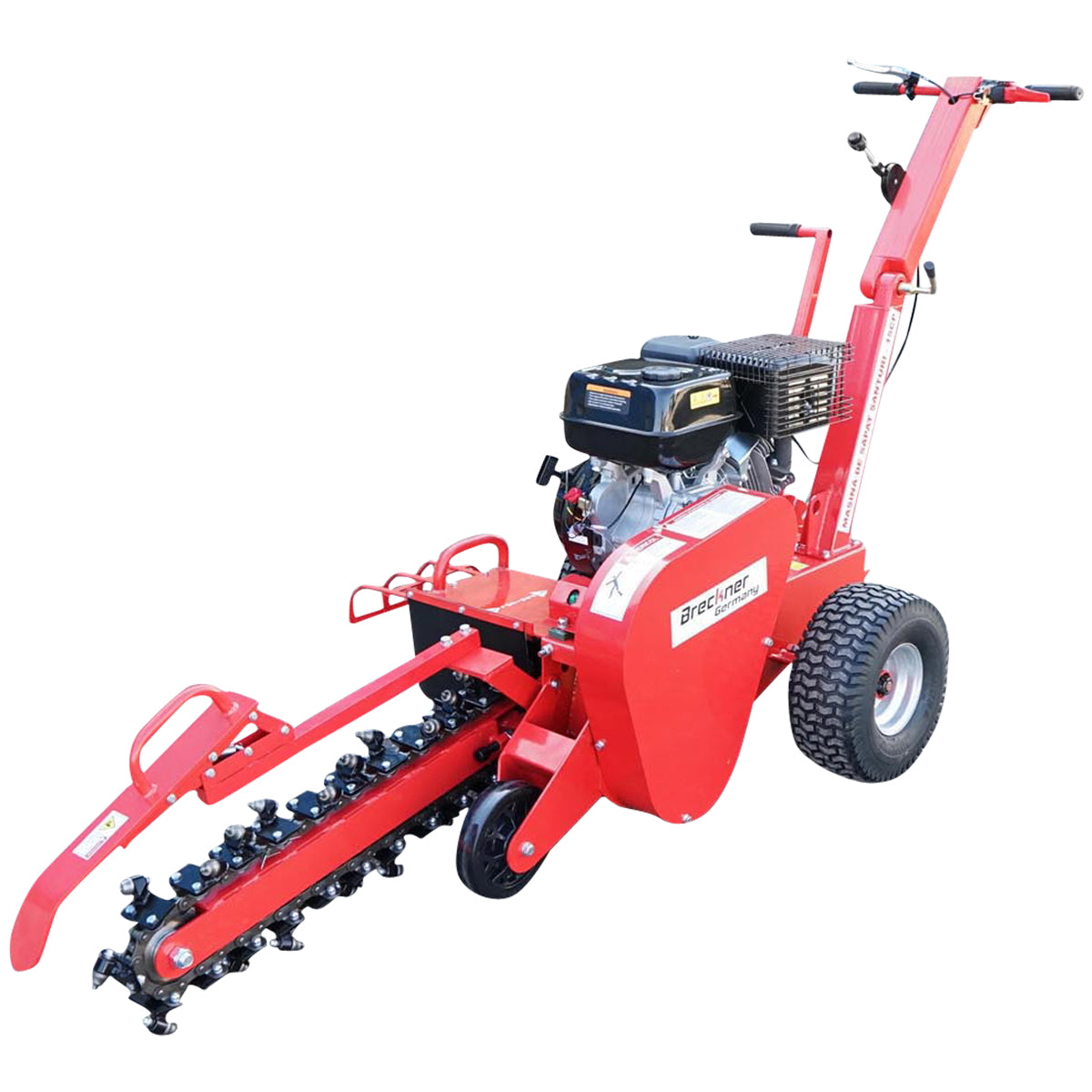 Trencher machine 15 HP working width 100mm depth 600mm Breckner Germany
