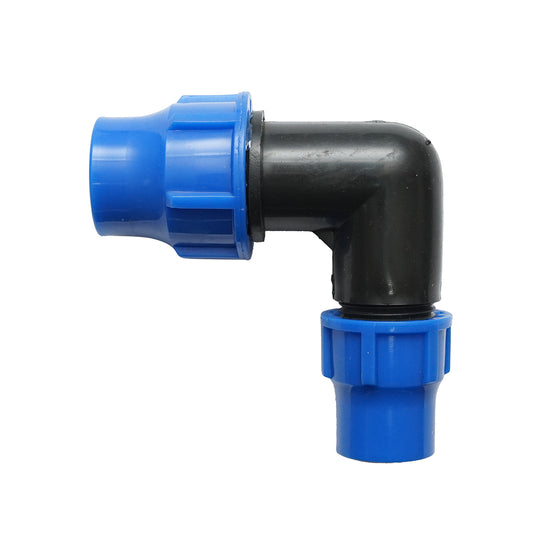 Reduced compression fitting D25x20mm for irrigation systems
