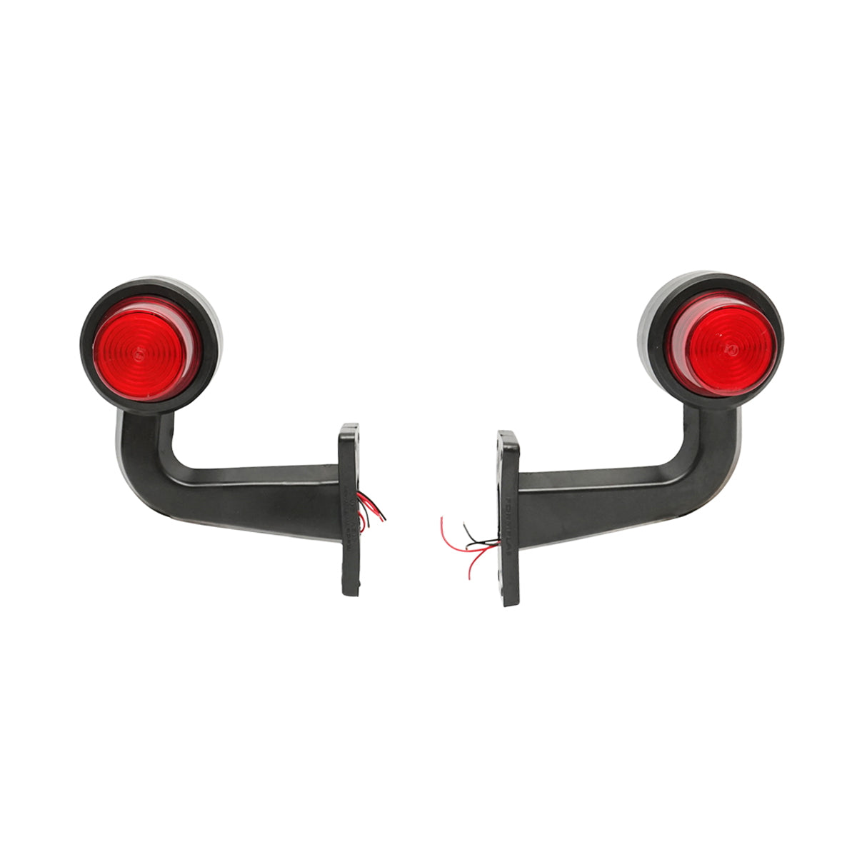 Set of red/white LED-neon side marker lamps with arm 12-24V FR0148R/W Breckner Germany