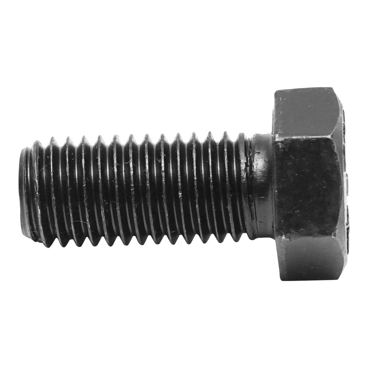 Set of 25 black screws with hexagonal head DIN 933 M18x40 G10.9