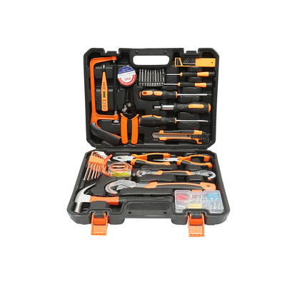 Combined tool and equipment set 37 pieces
