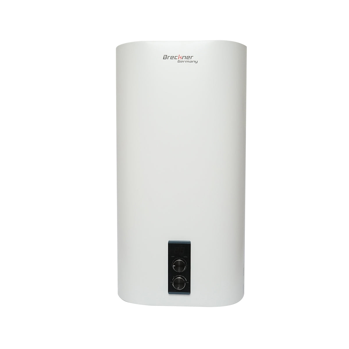 Flat electric boiler 100L, 2000W, IPX4, 1140x530x290mm with vertical installation for domestic hot water Breckner Germany