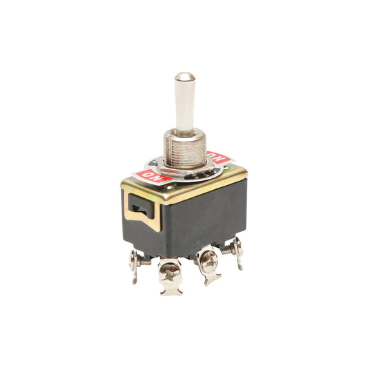 Universal switch/switch 12V/6-10A with 4 pins, 34x20mm, 12mm diameter mounting thread Breckner Germany
