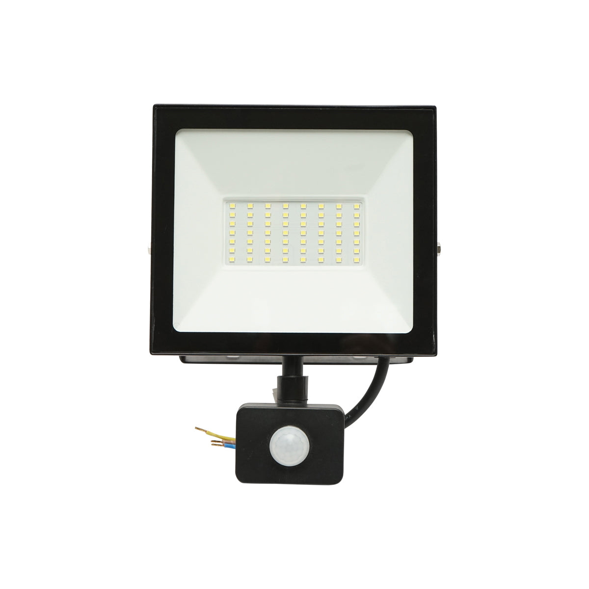 LED projector 50W, 4500lm, 6400K, IP44 power 220V-240V with motion sensor Breckner Germany