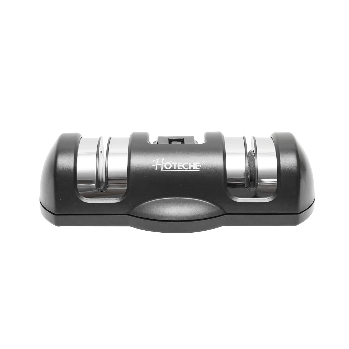 Device for sharpening metal and ceramic knives with anti-slip suction cup 140x72x40 mm