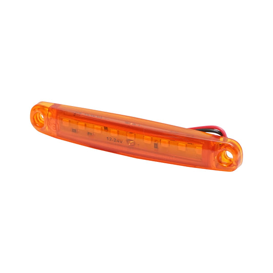 Yellow LED side lamp 12-24V, FR 0175 Breckner Germany