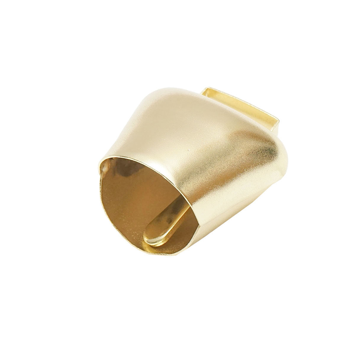 Sheep and bovine bell, 7 cm clapper, golden