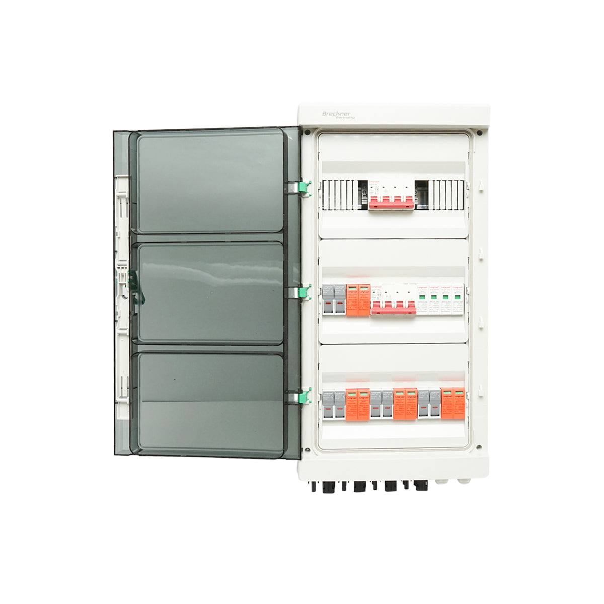 DC/AC fuse box equipped for photovoltaic systems 10-20KW with ON/OFF Grid prosumer inverters