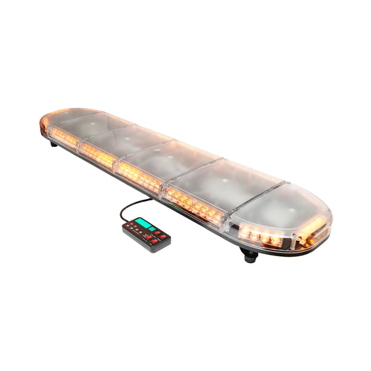 12-24V flashing light ramp with yellow light 1290x275x125mm Breckner Germany