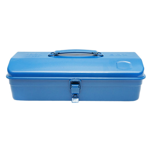 Blue metal tool box 360x160x110mm Breckner Germany