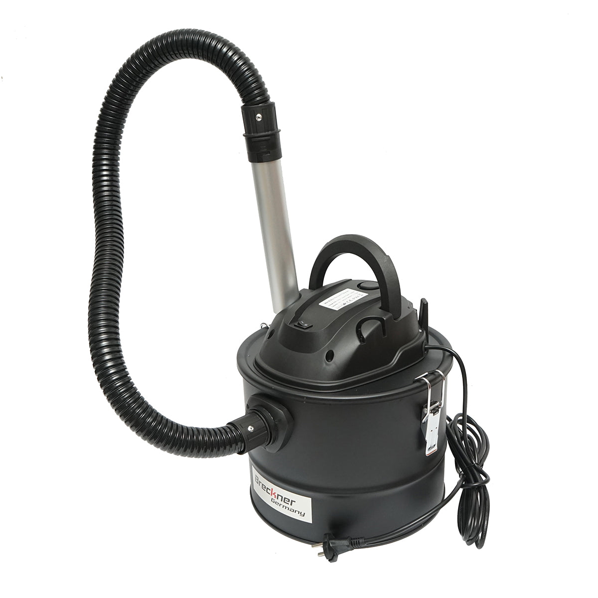 Ash vacuum cleaner 1000W, 220V, metal body volume 15L, suction power 17 kPa Breckner Germany