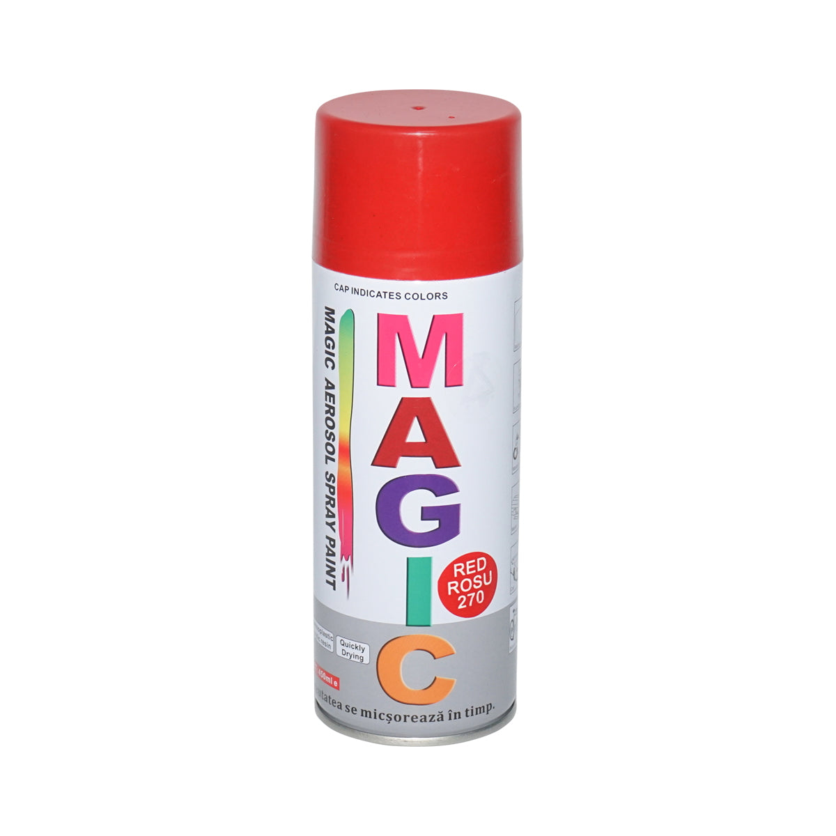 Magic red spray paint 270 450 ml