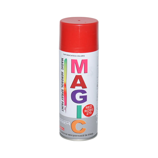 Magic red spray paint 270 450 ml