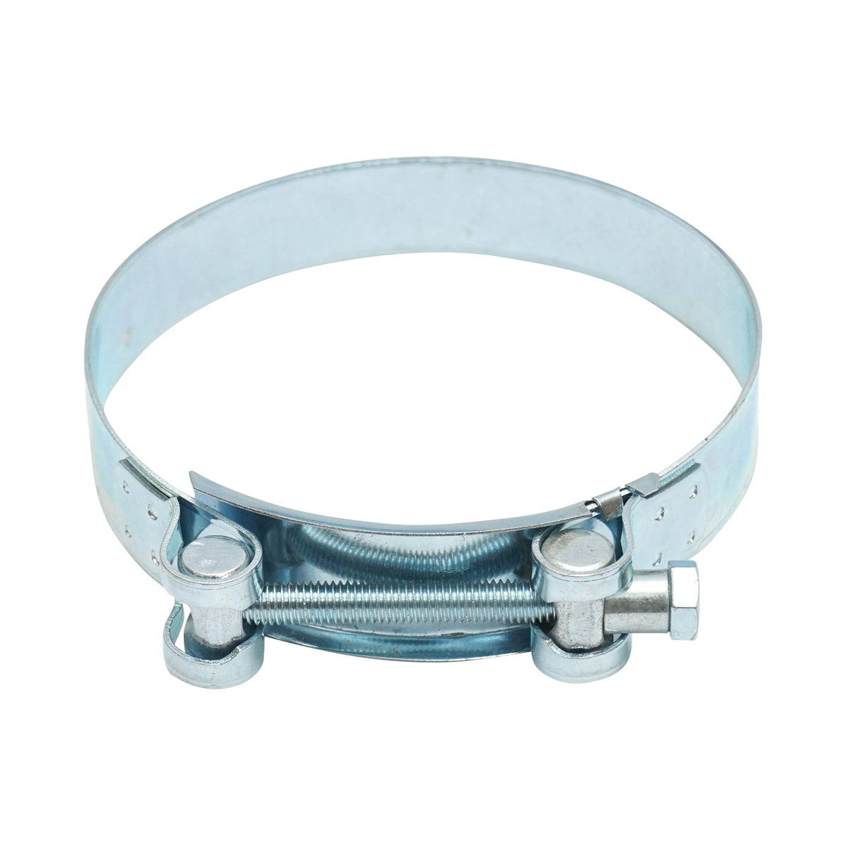 Force collar, galvanized metal clamp with screw W1 for hoses 113-121mm Breckner Germany