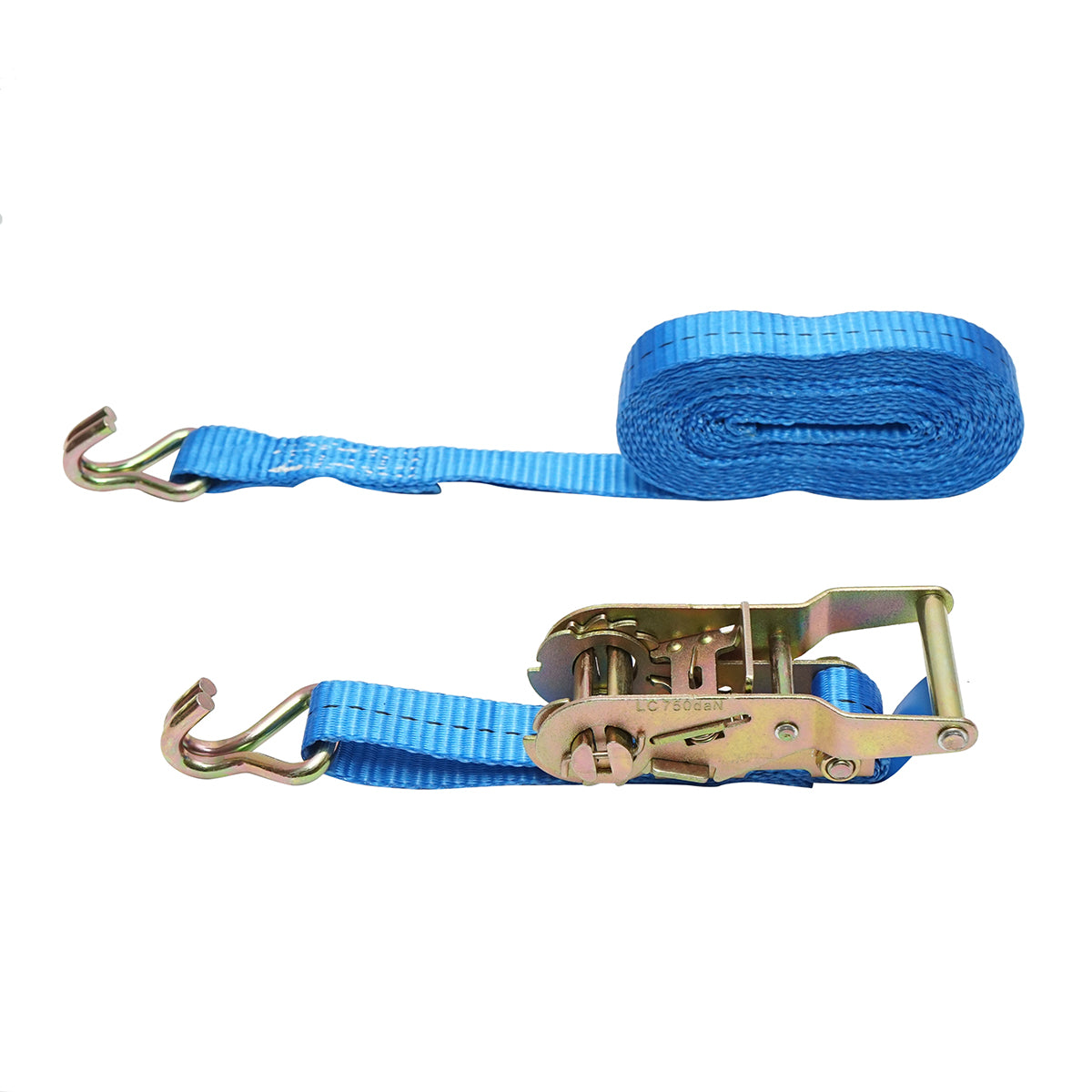 Cargo anchoring strap 4.5m x 25mm 750kg Breckner Germany