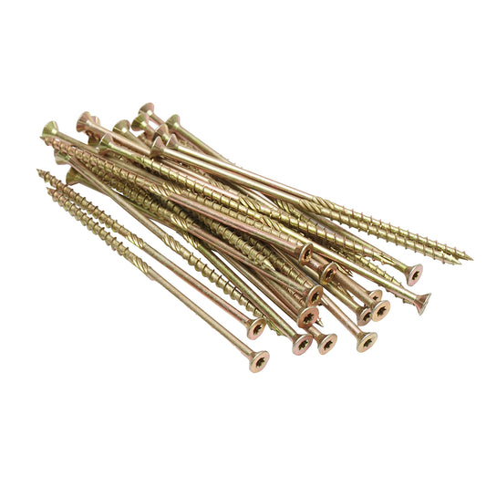 Self-tapping wood screw with a countersunk head 6x160mm torx type TX30, 100 pcs/box