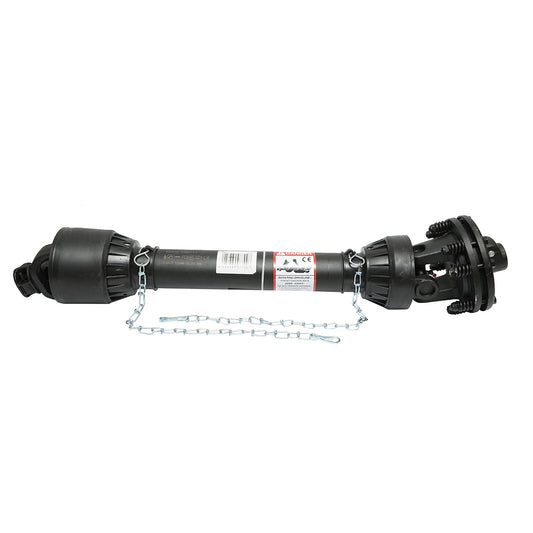 Cardan 1000 mm S7 T7 with a clutch made of 2 cross discs 30.2x106.5 (star pipe) 1 3/8 Z=6 milling cutter