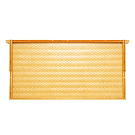 Yellow plastic bee frame 483x448x232mm