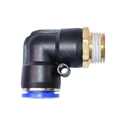 Quick plug with plastic nut and metal screw fi 14 with 1/2