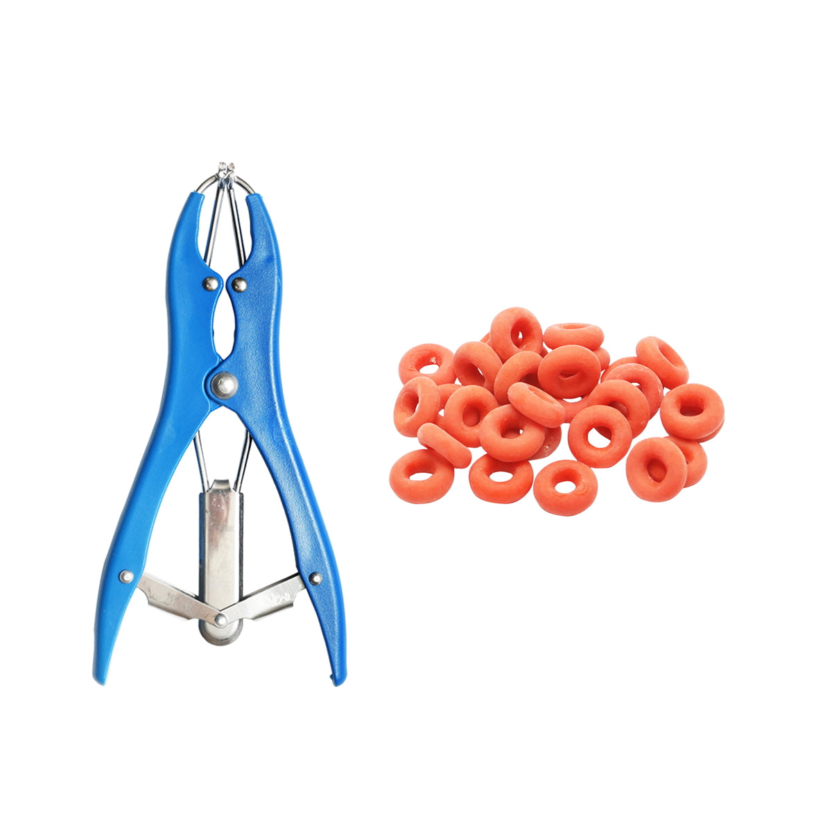 Breckner Germany castration pliers with ring for cattle, sheep, pigs
